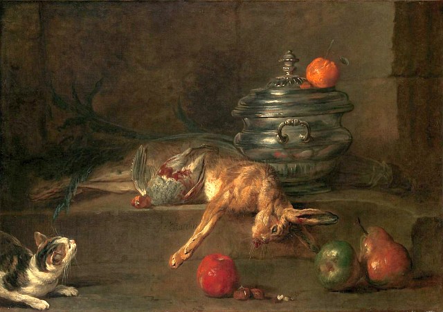 Jean &#8211; Baptiste Siméon Chardin i koty